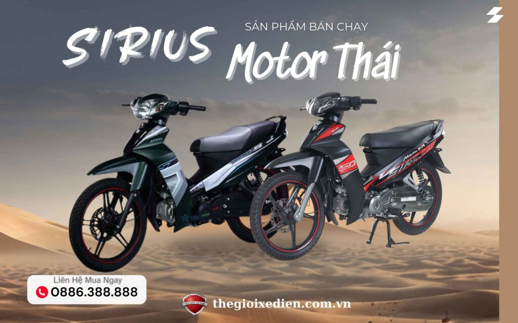 Xe Máy 50cc Sirius Motor Thái