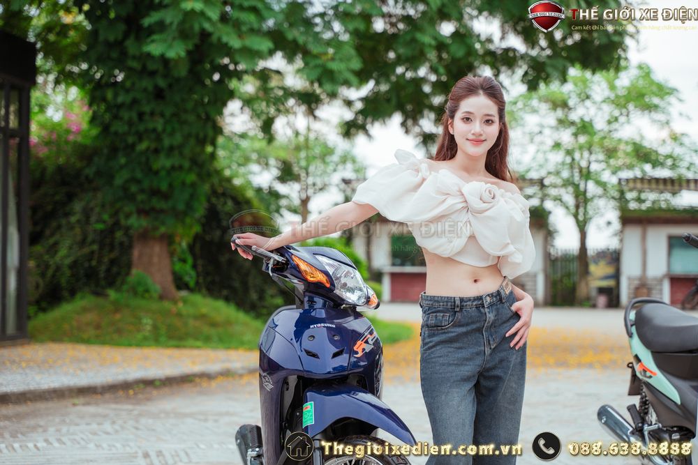Hyosung 50cc Wave bản nâng cấp mới