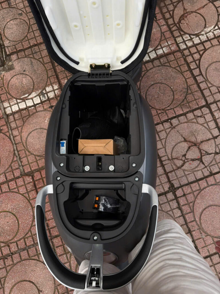 Khoang cốp rộng rãi