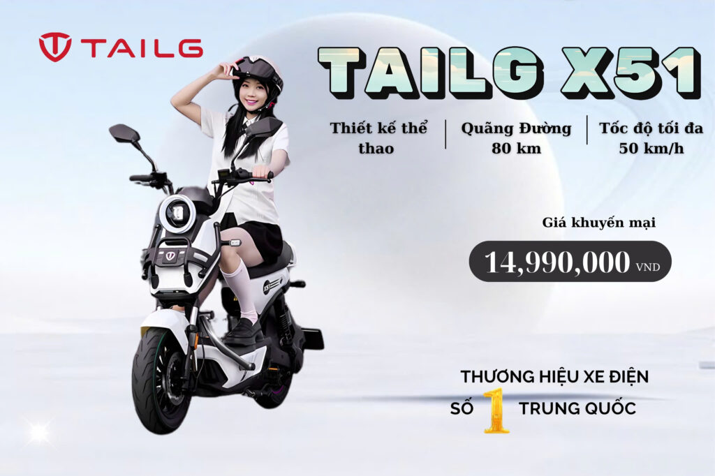 Xe Đạp Điện Tailg Discovery X51 (Đầy Đủ Giấy Tờ)