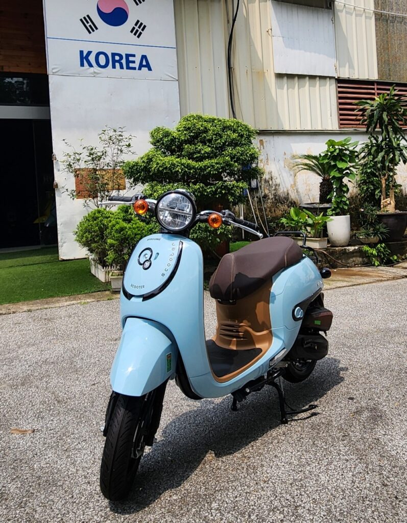 Giorno HSV2 A Hyosung di chuyển nhẹ nhàng