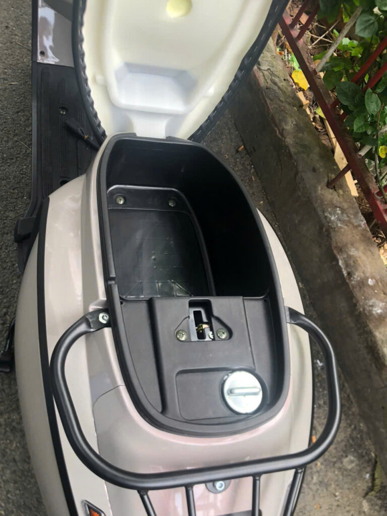 Cốp xe rộng rãi