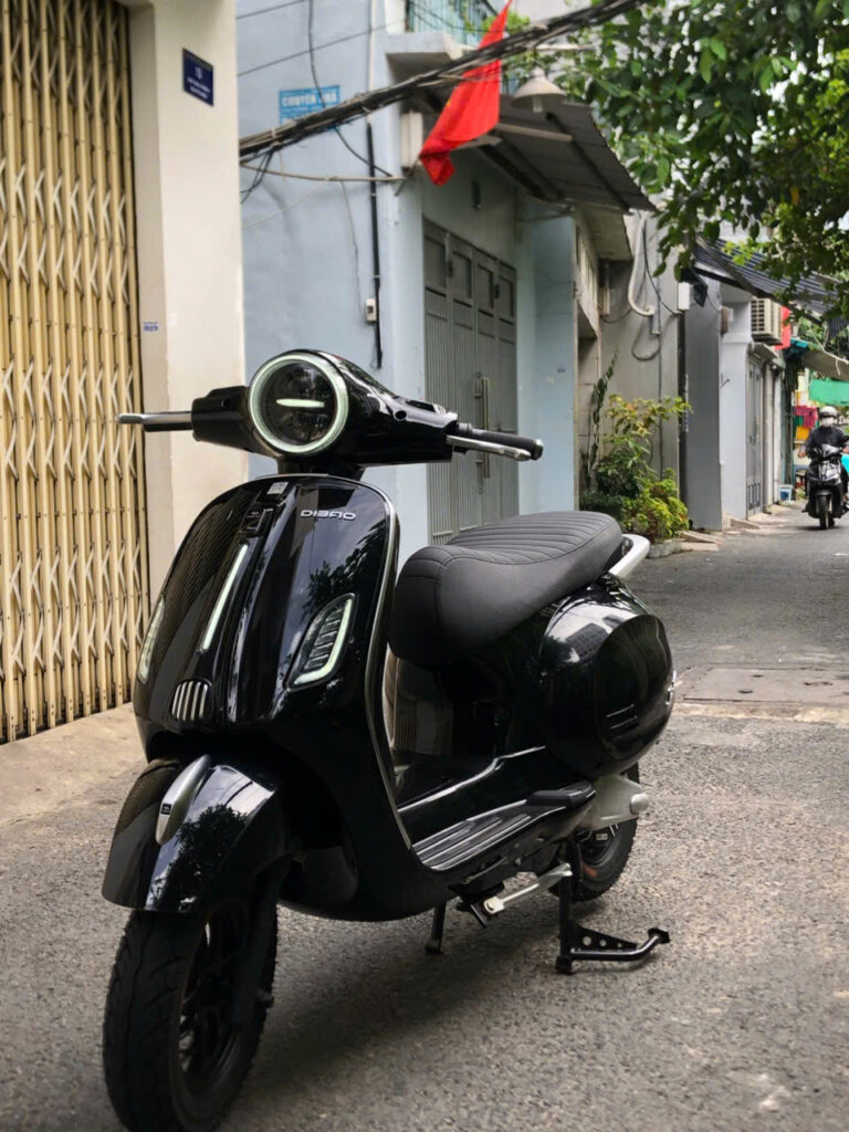 Thân xe bo tròn, phối màu bắt mắt