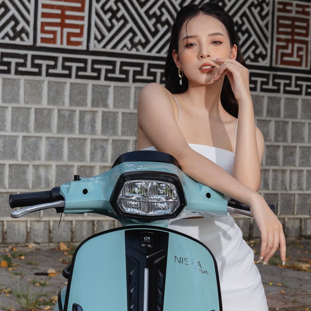 Xe máy điện Osakar Nispa Viva thiết kế gợi cảm nhưng được tối ưu cho phố Việt