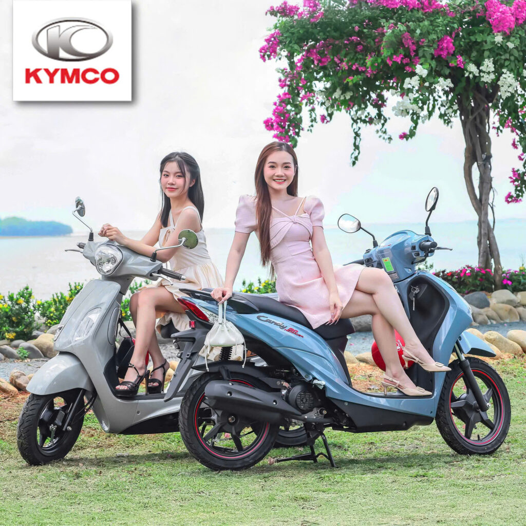 Xe ga 50cc Kymco Candy Hermosa FI với chi phí sử dụng cực thấp